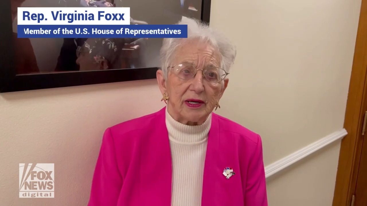 Rep. Virginia Foxx injured outside House chamber in Capitol building